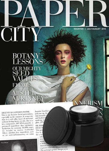 Magazine cover for Paper City