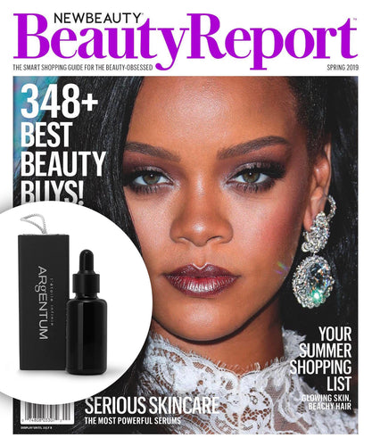 Magazine cover for BEAUTY REPORT