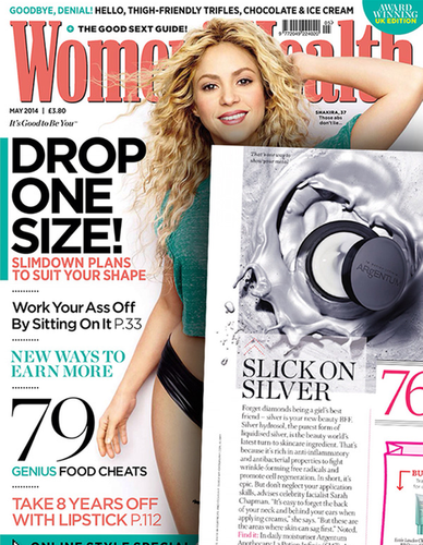 Magazine cover for Women's Health